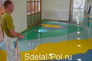 Наливные полы можно сделать самостоятельно Наливные полы можно сделать самостоятельно