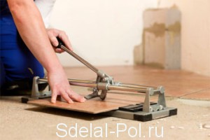 Разрезаем керамическую плитку Разрезаем керамическую плитку
