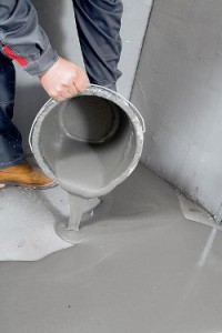 Заливка смеси Заливка смеси