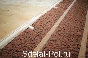 Использование керамзита при устройстве полов Использование керамзита при устройстве пола