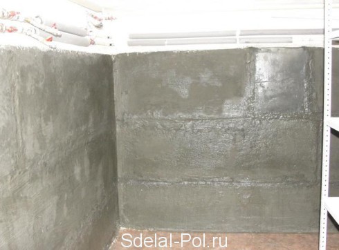 Стены защищенные Пенетроном Стены защищенные Пенетроном
