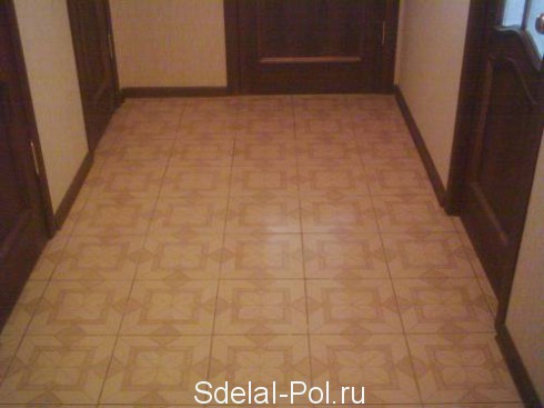 Расположение подрезки при традиционном способе укладки Расположение подрезки при традиционном способе укладки