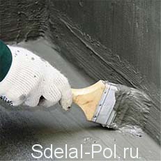 Обработка стен гидроизоляцией ПЕНЕТРОН Обработка стен гидроизоляцией ПЕНЕТРОН