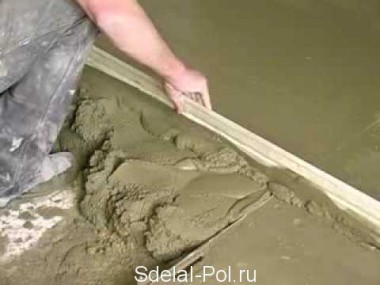 Стяжка пола Стяжка пола