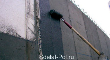 Наружная гидроизоляция стен Наружная гидроизоляция стен