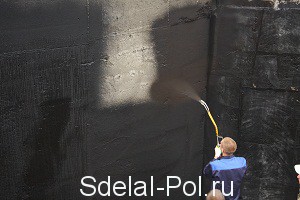 Напыляемая гидроизоляция Напыляемая гидроизоляция